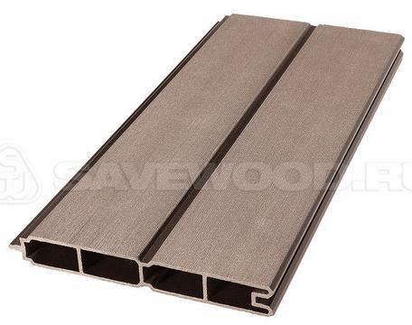 Заборный профиль из ДПК Savewood SW Agger матовый терракот купить в Саратове