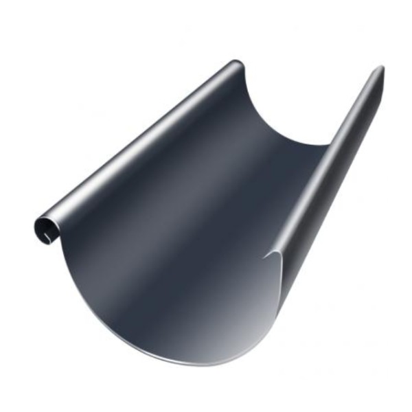 Водосток Grand Line 125x90 – Желоб 3м RAL 7024 купить в Саратове