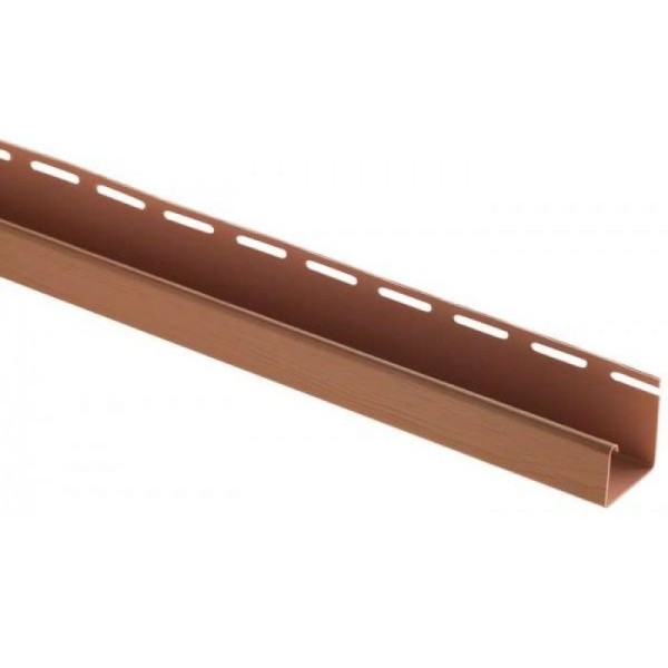 J-профиль Люкс Крашенный, T-15, ВН, Cветлый Дуб купить в Саратове