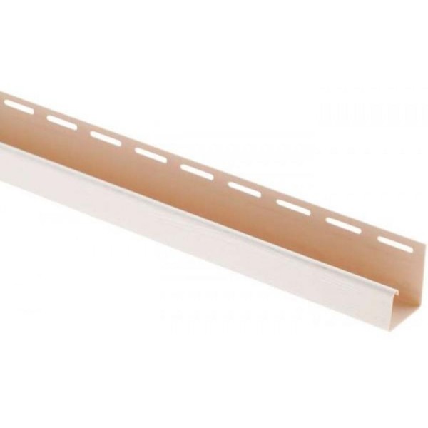 J-профиль Люкс Крашенный, T-15, ВН, Белый купить в Саратове