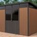 Сарай Defender из ДПК 9х7 (5.95 кв.м) купить в Саратове
