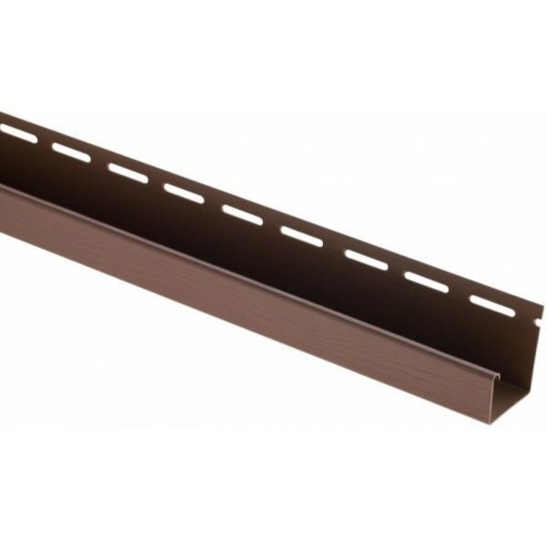 J-профиль Люкс Крашенный, T-15, ВН, Тёмный Орех купить в Саратове