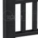 Комплект крышка/юбка для столба SEQUOIA BLACK купить в Саратове