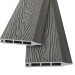 Заборная панель шип-паз EasyDecking Wood-Х 146х20 Серый купить в Саратове