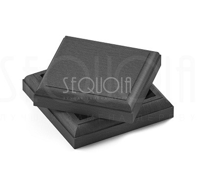 Комплект крышка/юбка для столба SEQUOIA GRAY купить в Саратове