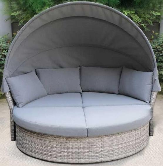 Диван-Трансформер AFINA плетеный из иск. ротанга AFM-325G Grey купить в Саратове