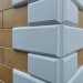 Угол Наружный к Фасадным Термопанелям Доломит Дагестанский Камень 400 мм Белый купить в Саратове