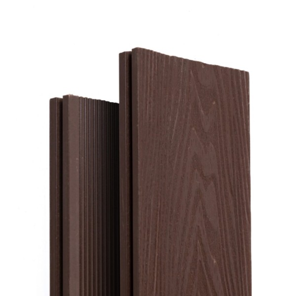 Террасная доска Ecodecking Экстра 3D полнотелая Графит купить в Саратове