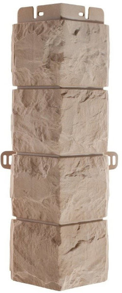 Фасадная панель Наружный угол фагот (талдомский), 0,45 х 0,13м (н) купить в Саратове