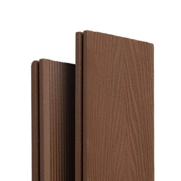 Террасная доска Ecodecking Экстра 3D полнотелая Шоколад купить в Саратове