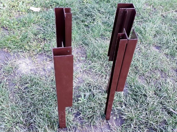 Угловой элемент металл, 90° для доски 225х30 мм Holzhof купить в Саратове