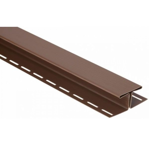 Н-профиль Люкс Крашенный, T-18, ВН, Тёмный Орех купить в Саратове
