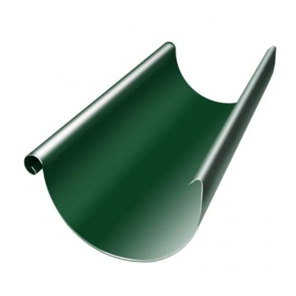 Водосток Grand Line 125x90 – Желоб 3м RAL 6005 купить в Саратове