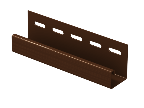 J-планка Ю-пласт Классика коричневая купить в Саратове