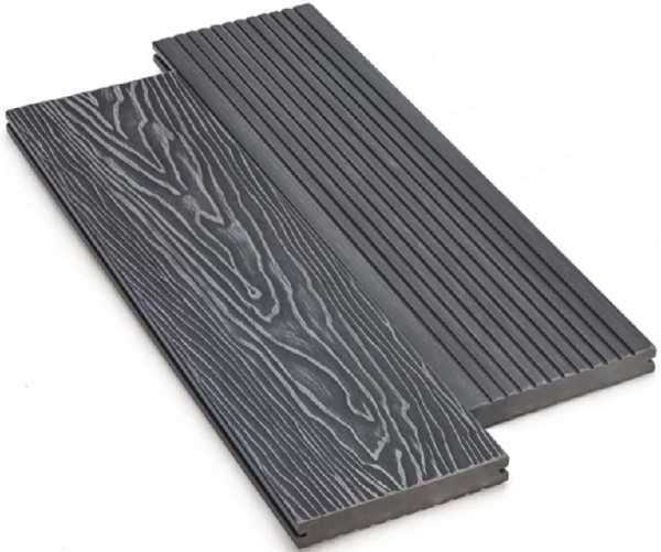 Террасная доска ДПК Deckart Monolit 3D Графит купить в Саратове