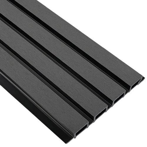 Фасадная реечная панель EasyDecking Wood-X 219х26 Черное дерево купить в Саратове