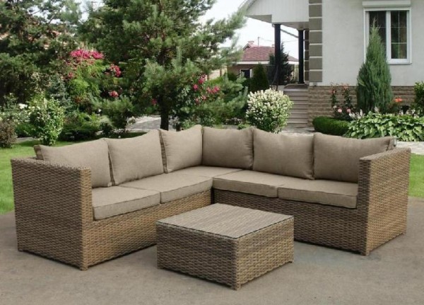 Комплект мебели AFINA плетеной из иск. ротанга YR825B Beige купить в Саратове