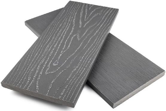 Заборная доска ДПК полнотелая NanoWood Серый купить в Саратове