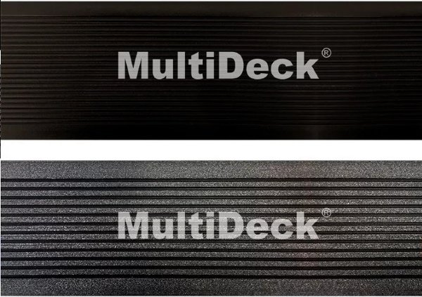 Террасная доска из ДПК MultiDeck  Черный бархат купить в Саратове