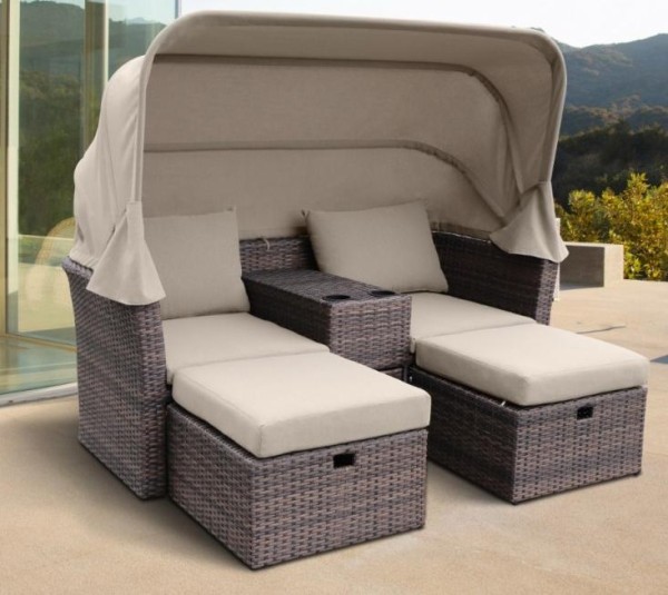 Комплект мебели AFINA плетеной из иск. ротанга AFM-330B Brown купить в Саратове