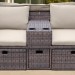 Комплект мебели AFINA плетеной из иск. ротанга AFM-330B Brown купить в Саратове