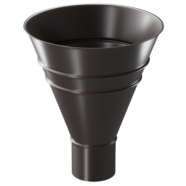 Воронка водосборная Döcke STAL PREMIUM, Шоколад купить в Саратове