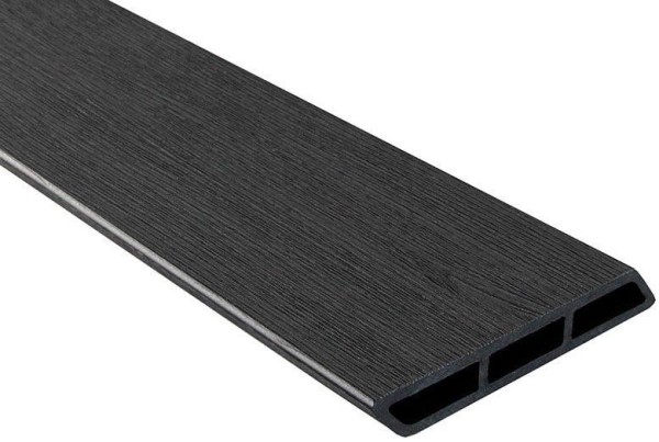 Доска Ромбус 3D ДПК Outdoor STORM BLACK черная купить в Саратове