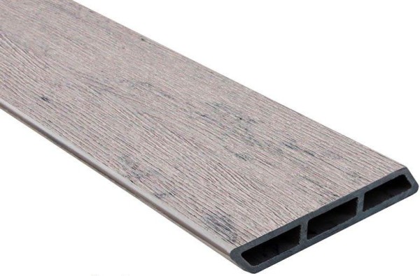 Доска Ромбус 3D ДПК Outdoor STORM GREY серая микс купить в Саратове