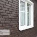 Фасадная панель Ю-Пласт Стоун Хаус Кирпич Коричневый купить в Саратове
