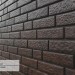 Фасадная панель Ю-Пласт Стоун Хаус Кирпич Коричневый купить в Саратове