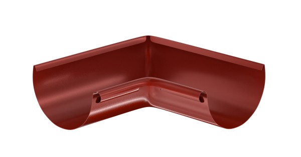 Водосток Aquasistem, система 125x90 - Угол желоба, внутренний 90° RR 29 Бургундский купить в Саратове