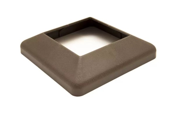 Крышка нижняя ПВХ для столба Deckart 125х125 Венге купить в Саратове