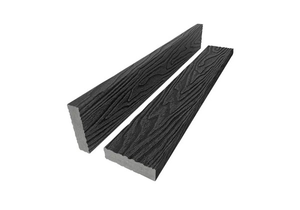 Брус лавочный 3D-тиснение 20х80 Графит купить в Саратове