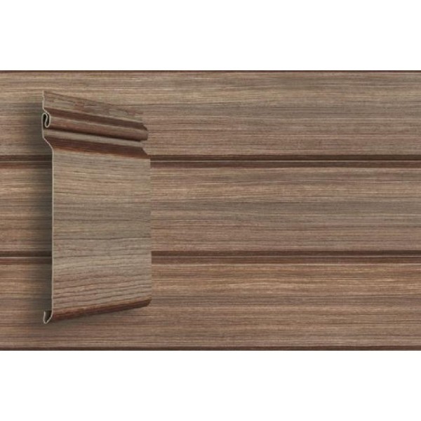Виниловый сайдинг Grand Line Natural-Брус Tundra - Кедр купить в Саратове