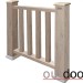 Ограждение из ДПК Outdoor Классик 3D STORM серый микс купить в Саратове