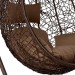 Кресло Подвесное из искусственного ротанга AFM-168A-L Brown купить в Саратове