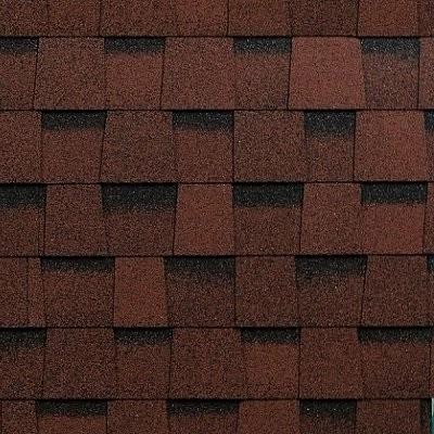 Двухслойная ламинированная черепица Shinglas, серия Фазенда – Красный купить в Саратове