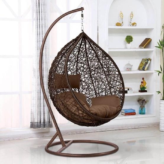 Кресло Подвесное из искусственного ротанга AFM-168A-XL Brown купить в Саратове