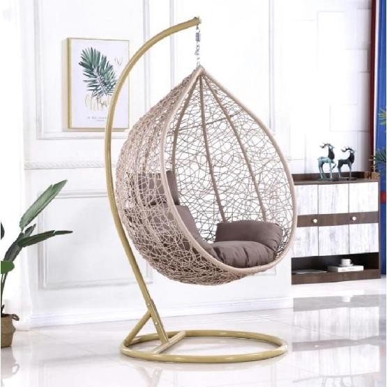 Кресло Подвесное из искусственного ротанга AFM-169A-XLB Beige купить в Саратове