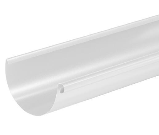 Водосток Aquasistem, система 125x90 - Водосточный желоб 3.00м RR 20 Белый купить в Саратове
