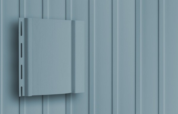 Сайдинг Вертикальный Grand Line Color Plus Голубой купить в Саратове