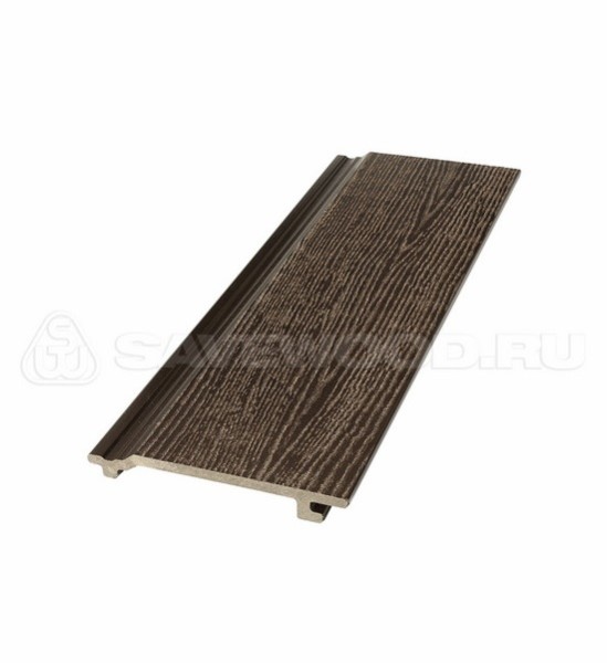 Сайдинг из дпк savewood sw-sorbus радиальный распил темно-коричневый купить в Саратове