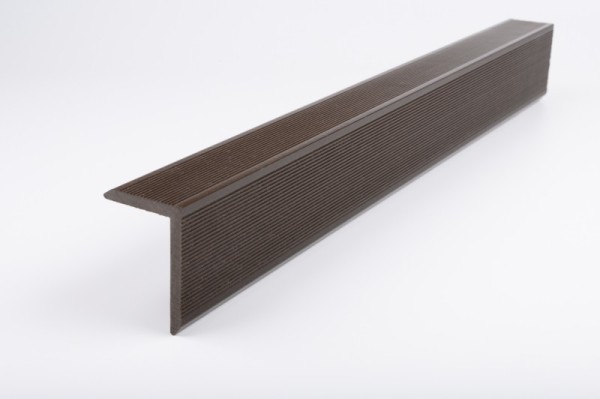 Угол торцевой Ecodecking Классик 60х40х3000 Шоколад купить в Саратове