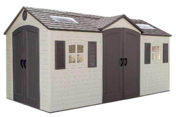 Сарай пластиковый LifeTime 15x8 DD купить в Саратове