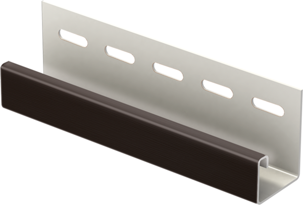 J-планка к Софиту PRO Тёмно коричневый купить в Саратове