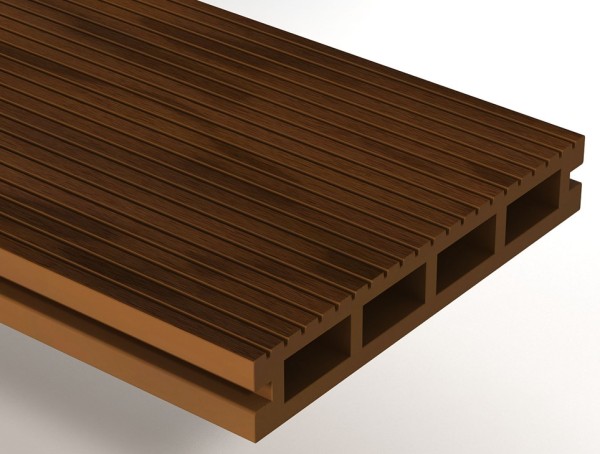 Террасная доска из ДПК WOODVEX Expert Тик купить в Саратове