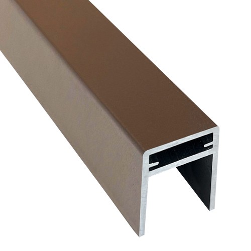 П-профиль Алюминиевый EasyDecking 35x25 Венге купить в Саратове