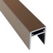 П-профиль Алюминиевый EasyDecking 35x25 Венге купить в Саратове