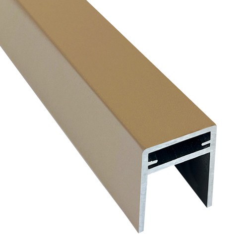 П-профиль Алюминиевый EasyDecking 35x25 Дуб купить в Саратове