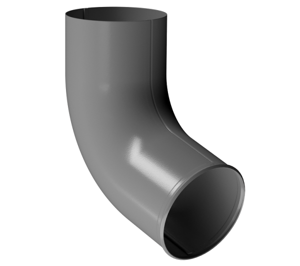 Отвод трубы D90 Döcke STAL PREMIUM Графит, (RAL 7024) купить в Саратове